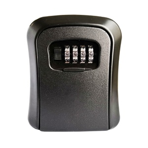 Black <strong>Safety</strong> Outdoor Car <strong>Key</strong> Storage Safe Lock <strong>Box</strong> Wall Mounted <strong>Key</strong> Hide Safe <strong>Box</strong> - Product Image 2