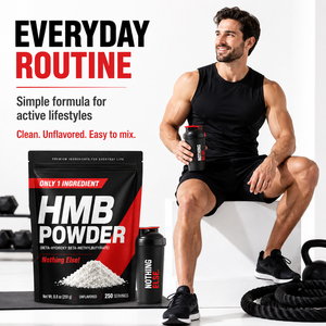 Bêta-hydroxybêta-méthylbutyrate (HMB-CA) personnalisé, qualité alimentaire 99%, HMB en poudre sans acide, sans produits laitiers, 100g, certifié 2 - Product Image 2