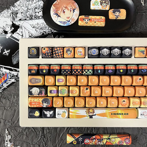 Cá tính hit-Man tái sinh chủ đề Keycaps Cherry/M-OA hồ sơ PBT nhuộm subl cho MX Switch 61/64/68/104/108 Bàn phím cơ khí - Product Image 5