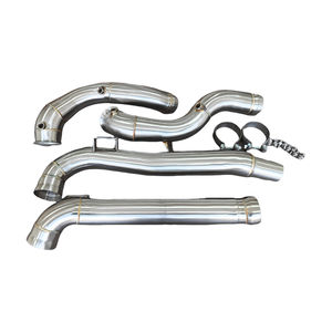 AKS ท่อดาวน์ไปป์ประสิทธิภาพสูงสำหรับ Mercedes Benz AMG GT GTC GTS GTR 4.0T downpipe - Product Image 1