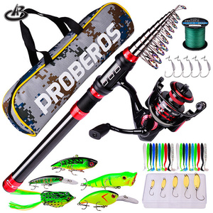 1.8m-3.6m Fishing Rod and <strong>Reel</strong> Combo Spinning Fishing <strong>Reel</strong> and Spinning Rods Fishing Line Lure Bag <strong>Hooks</strong> Full Set - Product Image 2