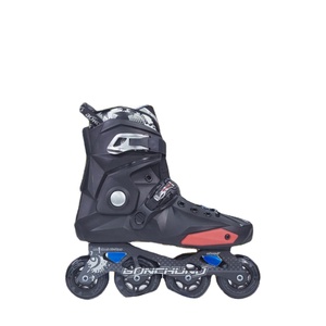 Botín de protección de tobillo negro ultrafino con soporte de patín Blister Pack para todos los deportes activos para rodillo intermitente - Product Image 6