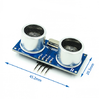 Modul HC-SR04 Ultrasonic Mulai Modul Mulai Sensor Modul 3-5.5V Tegangan Lebar Kinerja Lebih Kuat