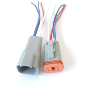 Deutsch Kit Colokan Konektor Kawat, Harness Kawat Elektrik Tahan Air DT 2 3 4 6 8 12 Pin - Product Image 5