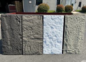 Meilleur <span class=keywords><strong>Prix</strong></span> Panneau Mural Moderne en Pierre de Carbone, Comptoirs d'Hôtel Intérieurs, Panneau de Pierre Artificielle PU, Carrelage Découpé sur Mesure - Product Image 4