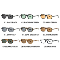 Lunettes de soleil de luxe pour hommes, monture TR90, personnalisables 2026, unisexe, forme carrée