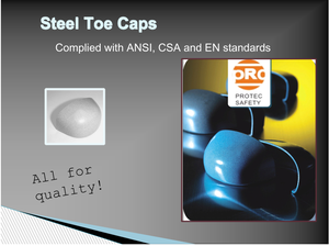 Punteras de Seguridad Compuestas 604 No Magnéticas para Botas de Trabajo - Product Image 3