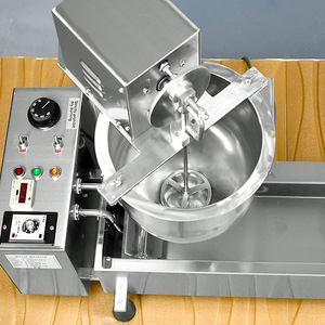 Machine à faire des beignets commerciale 3kW Mini injecteur de boules de beignets électriques <span class=keywords><strong>Lil</strong></span> Orbits Déposeur Goutteur Friteuse pour la maison et la boulangerie - Product Image 3