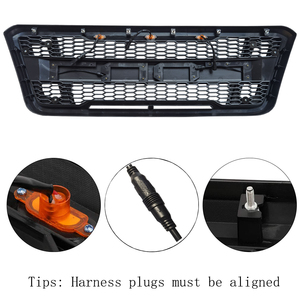 Grille de pare-chocs avant de style Spedking Raptor avec <span class=keywords><strong>calandre</strong></span> clignotante à LED pour <span class=keywords><strong>calandre</strong></span> de voiture <span class=keywords><strong>Ford</strong></span> F150 2004-2008 - Product Image 2