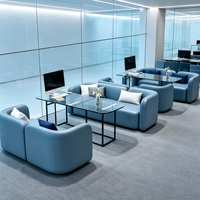 Canapé d'attente en cuir, design moderne, très demandé, pour salon, hôtel, salon de coiffure, espace de réception, salon de thé, salon, hôpital, clinique