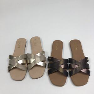 Sandales plates pour femme, de loisirs, de haute qualité, printemps-été, extérieur, bout ouvert, dessus en PU, légères, résistantes à l'usure, styles magnifiques - Product Image 6