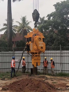 Mesin Pemasang Tiang Pancang DZ90A Palu Getar Listrik dengan Penjepit Tiang Pancang - Product Image 5