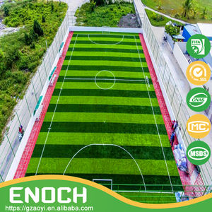 Solution clé en main pour terrain de football professionnel - Gazon synthétique imperméable doux à haute densité certifié <span class=keywords><strong>FIFA</strong></span> Terrain d'entraînement de club - Product Image 1