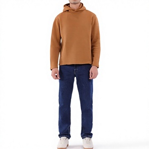Sudadera con Capucha para Hombre, 100% Algodón, Felpa, Corte Regular, Color Sólido, Ropa Casual de Invierno, Transpirable, Servicio OEM - Product Image 1