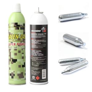 Recipiente de <span class=keywords><strong>Gas</strong></span> Industrial verde más potente 1100ML 270g 10MPA 12MPA cartuchos portátiles de acero de alta presión para pistola <span class=keywords><strong>Airsoft</strong></span> - Product Image 6