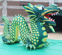 Décoration gonflable BOYI, événement gonflable, dragon de dessin animé personnalisé