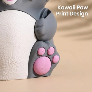 Coppa per Gelato a Forma di Gatto Stampata in 3D, Ciotola Multifunzionale per Snack a Forma di Animale Carino - Product Image 5