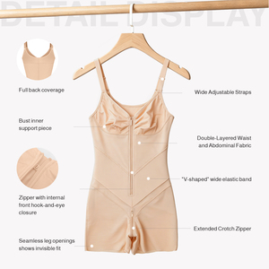 Ceinture de soutien post-partum Waistdear, compression intégrale de la poitrine, contrôle du ventre, taille plus, gaine amincissante ferme pour femmes - Product Image 5