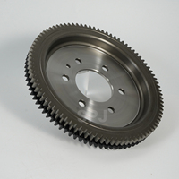 Nouveau démarreur de moteur à double engrenage en acier durable 87 dents pour jet ski BRP 4-Tec RXP-X/RXT-X/GTX/GTR