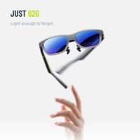 Lunettes AR XREAL Xbx A01+, écran grand format de 147 pouces pour films et jeux |   62g ultraléger, lumineux 1600 nit HDR10,50 °   FOV