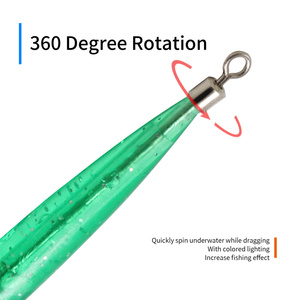 Nouvelles cannes à pêche à Led lumineuses, fournitures de fabrication de leurres, hameçon de gabarit de pêche, parapluie, pieuvre, calmar, hameçon de gabarit - Product Image 3