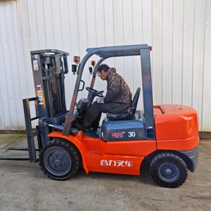 Low Price Heli Forklift Heli h2000 30 Three Tons 4.5 Meters Forklift with <b>Container</b> Mast and Side Shift Solid Tire - Product Image 4