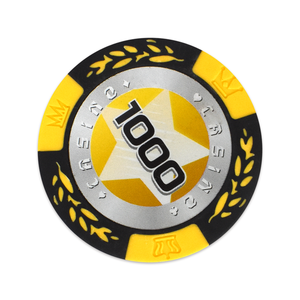 Fichas de Casino YH de 7 Colores, Juego de Póker de 500 Piezas con Corona para Juegos de Azar - Product Image 3