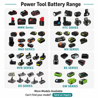 Batterie Li-ion 18V 5.0Ah pour outils électriques Makita 18V LXT, batterie de remplacement de type coulissant avec indicateur de niveau de charge LED