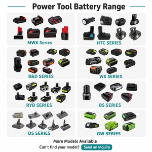 Paquete de Baterías de Iones de Litio de 18 V y 5.0 Ah para Herramientas Eléctricas <span class=keywords><strong>Makita</strong></span> de 18 V LXT, Batería de Repuesto Tipo Deslizante con Indicador de Nivel de Batería LED - Product Image 5