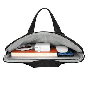 BUBM 13, 14, 15 дюймов, многоразовая Передняя сумка для ноутбука, сумка для переносного ноутбука с ручкой большой емкости
