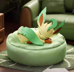 Nouvelle figurine d'anime Pokémon Premium rare, Eevee endormi, figurines d'action avec base, boîte mystère, cadeaux et jouets de collection - Product Image 5