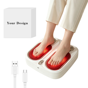 Masajeador de Pies Profesional Shiatsu con Calor, 4 Discos de Amasamiento, 2 Presiones Superiores, Masajeador Eléctrico para el Cuidado de los Pies - Product Image 1