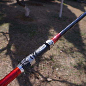 Crony In Voorraad Rood Superlicht Superhard 3 Sectie Surfstaaf Koolstofvezel Hengels - Product Image 4