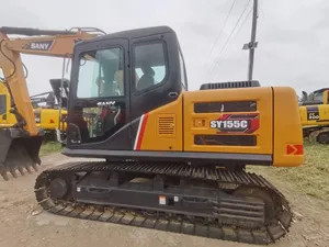 รถขุดตีนตะขาบ SY155C มือสอง คุณภาพสูง แรงสูง เชื่อถือได้ น้ำหนัก 15 ตัน ราคาโรงงานสุดคุ้ม ขายดีจากโรงงานโดยตรง - Product Image 1