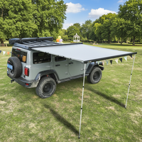 Auvent de camping rétractable tout-terrain 4x4 Wareda W5300T avec boîtier en aluminium anti-corrosion pour caravanes et camping-cars
