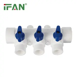 IFAN Durable PPR Plastic Fitting 25-40MM Verschiedene Möglichkeiten Manifold PPR Pipe Fitting