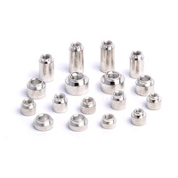Écrou en acier au carbone SMTSOB SMTSO en laiton étamé M1-M5, fixation à montage en surface, bobine, soudure sur circuit imprimé, écrou de support