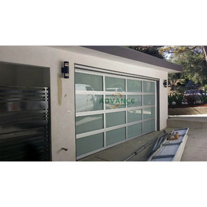 <span class=keywords><strong>Porte</strong></span> <span class=keywords><strong>de</strong></span> <span class=keywords><strong>Garage</strong></span> en verre automatique personnalisé 9x9/<span class=keywords><strong>porte</strong></span> <span class=keywords><strong>de</strong></span> <span class=keywords><strong>Garage</strong></span> en verre trempé à Double isolation au meilleur prix - Product Image 1