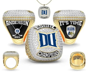 2026 Sidan Model 669 Customized Rose Gold Plated Alloy Champion <b>Ring</b> <b>Crystal</b> Rhinestone Heart Shape for - Product Image 3