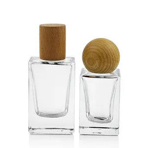SH tree-Tapa de perfume de madera, tapa de perfume de madera sin terminar fea15 personalizable, logo grabado