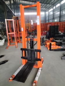 Handmatige Heftruck 1ton 2 Ton 3ton Reach <span class=keywords><strong>Stacker</strong></span> Zelfladende Handmatige Stapelaar Vorkheftruck - Product Image 4