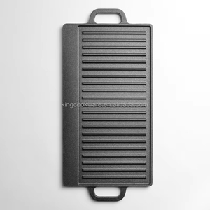 Plancha de Hierro Fundido Reversible para Cocina, Fácil de Limpiar, en Oferta - Product Image 5