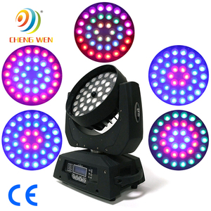Faro Mobile <span class=keywords><strong>LED</strong></span> di Alta Qualità 36x15W 4in1 con Zoom e Fascio Colorato per Bar, Feste, Palchi da Discoteca - Product Image 3
