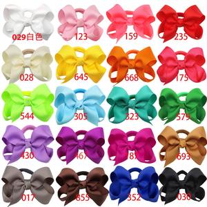 Barrettes <span class=keywords><strong>de</strong></span> cheveux pour bébé, 25 couleurs, barrettes <span class=keywords><strong>de</strong></span> cheveux pour bébé fille, accessoires en polyester - Product Image 5