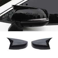 Protection de rétroviseur de voiture pour toyota highlander Xu70 2021 2022 2023 2024 2025 2026 Kit de coque de rétroviseur en fibre de carbone