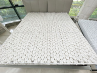 2.3mm petit lit à bobine compressé matelas canapé canapé cylindrique coton tissu poche acier inoxydable métal Tension meubles