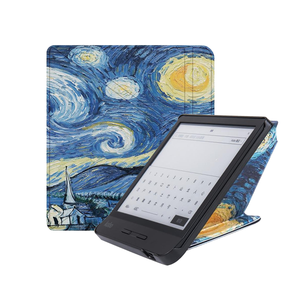 Étui intelligent pour <span class=keywords><strong>Kobo</strong></span> <span class=keywords><strong>Libra</strong></span> H2O, 7 pouces, support pliable en cuir PU, couverture magnétique avec fonction veille pour <span class=keywords><strong>Kobo</strong></span> <span class=keywords><strong>Libra</strong></span> H2o N873 - Product Image 1