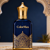 Vente en gros de flacons atomiseurs de parfum vides de luxe CMX GLASS 50ml/100ml avec pulvérisateur à pompe, impression sérigraphique, couleur personnalisée, verre arabe |   Verre PCR recyclé à 30 % (EU Ce