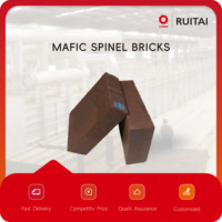 Brique réfractaire en spinelle composite magnésie-fer de haute pureté, haute réfractarité, excellente résistance aux scories pour la soudure et la découpe