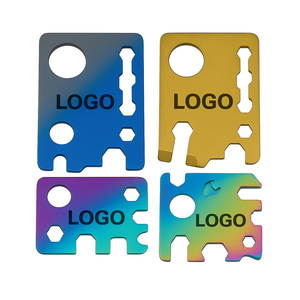Tarjeta multiherramienta personalizada para buzos, llave de buceo grabada con láser, Kit de reparación EDC de plástico duradero con logotipo OEM disponible - Product Image 6